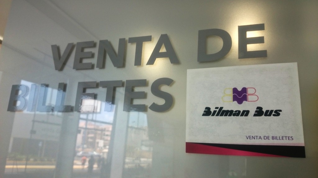 Venta de billetes de bilman bus