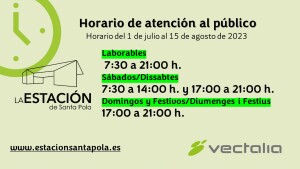 Nuevo horario de Atención al Cliente